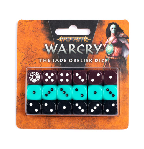 GW111-22 WARCRY: THE JADE OBELISK DICE GW111-22 WARCRY: THE JADE OBELISK DICE