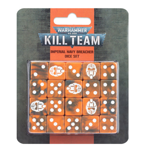 GW102-80 KILL TEAM: IMPERIAL NAVY BREACHER DICE GW102-80 KILL TEAM: IMPERIAL NAVY BREACHER DICE