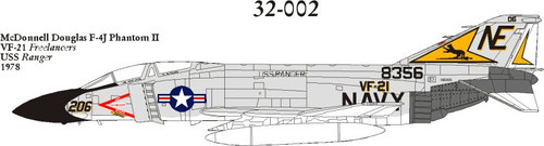 32002 - 1/32 MCDONNELL DOUGLAS F-4J PHANTOM II