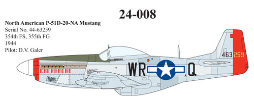 1/32 North American P-51D Mustang - 60322 - Brookhurst Hobbies