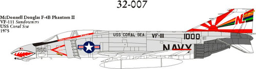 32007 - 1/32 MCDONNELL DOUGLAS F-4B PHANTOM II