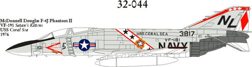 32044 - 1/32 MCDONNELL DOUGLAS F-4J PHANTOM II 32044 - 1/32 MCDONNELL DOUGLAS F-4J PHANTOM II