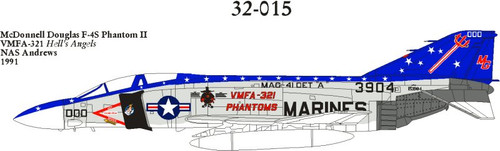 32015 - 1/32 MCDONNELL DOUGLAS F-4S PHANTOM II
