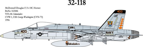 32118 - 1/32 MCDONNELL DOUGLAS F/A-18C HORNET