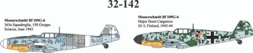 32142 - 1/32 MESSERSCHMITT BF 109G-6 32142 - 1/32 MESSERSCHMITT BF 109G-6