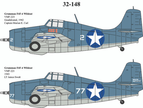 32148 - 1/32 GRUMMAN F4F-4 WILDCAT 32148 - 1/32 GRUMMAN F4F-4 WILDCAT