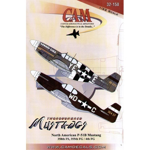 32158 - 1/32 NORTH AMERICAN P-51B MUSTANG 32158 - 1/32 NORTH AMERICAN P-51B MUSTANG