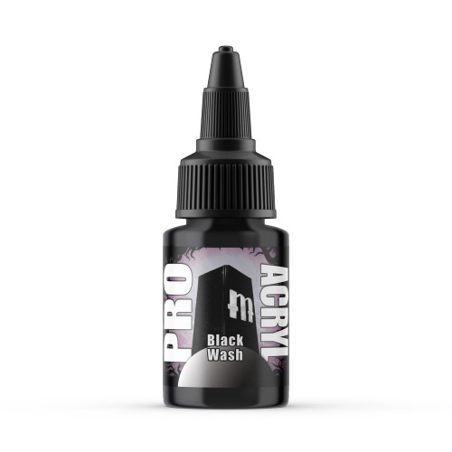 200 - Pro Acryl: Wash Black  – 22ml 200 - Pro Acryl: Wash Black  – 22ml