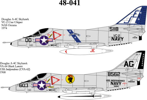 48041 - 1/48 DOUGLAS A-4C SKYHAWK 48041 - 1/48 DOUGLAS A-4C SKYHAWK