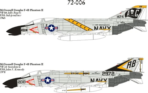 72006 - 1/72 MCDONNELL DOUGLAS F-4B PHANTOM