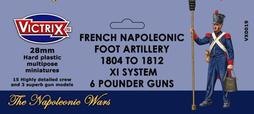 VX0019 - French Napoleonic Artillery 1804-1812 VX0019 - French Napoleonic Artillery 1804-1812