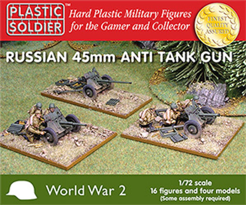 1/72 Soviet 45mm Anti Tank Gun - WW2G20001 1/72 Soviet 45mm Anti Tank Gun - WW2G20001