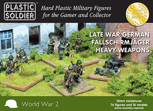 15mm German Falschirmjaeger Heavy Weapons - WW2015014 15mm German Falschirmjaeger Heavy Weapons - WW2015014