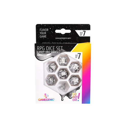 Candy-Like Series (Blackberry) - RPG Dice Set