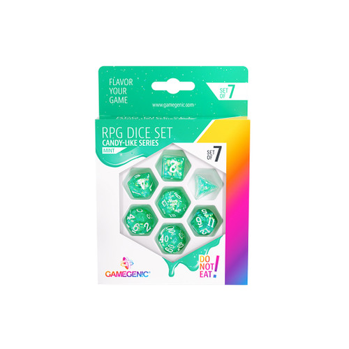 Candy-Like Series (Mint) - RPG Dice Set Candy-Like Series (Mint) - RPG Dice Set