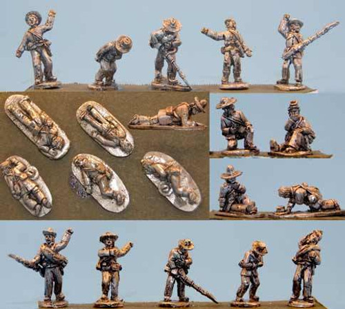 OG15ACW049 - Confederate dead and Wounded OG15ACW049 - Confederate dead and Wounded