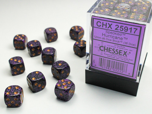 25917 - Speckled® 12mm d6 Hurricane™ Dice Block™ (36 dice)