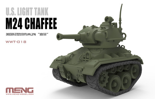Toon Tank: US Light Tank M24 Chaffee - WWT018