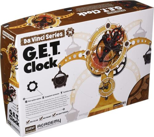 DA VINCI SERIES: G.E.T.CLOCK - 18185