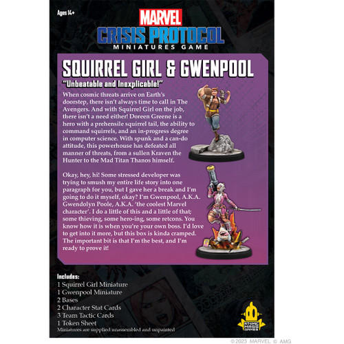 MARVEL CRISIS PROTOCOL: SQUIRREL GIRL & GWENPOOL - CP137EN