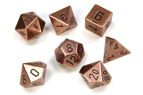 27024 - Metal Polyhedral Copper 7-Die Set