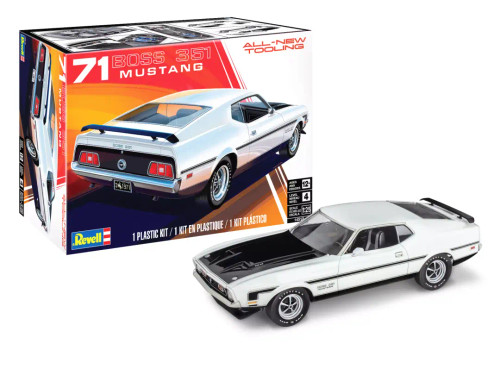 1/25 1971 Mustang Boss 351