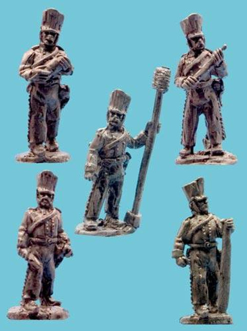 OG15NPT207 - Prussian Napoleonic 1812-15 Horse Artillery Crew OG15NPT207 - Prussian Napoleonic 1812-15 Horse Artillery Crew