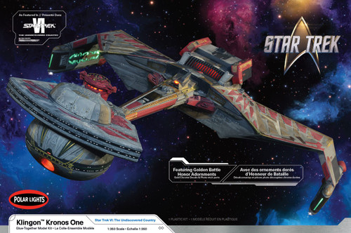 1/350	Star Trek 6: Undiscovered Klingon Kronos One - POL997M