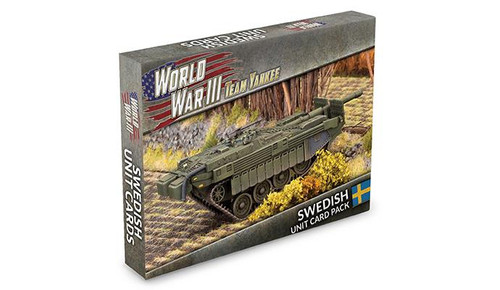 World War III:  Swedish Unit Cards - WW308S World War III:  Swedish Unit Cards - WW308S