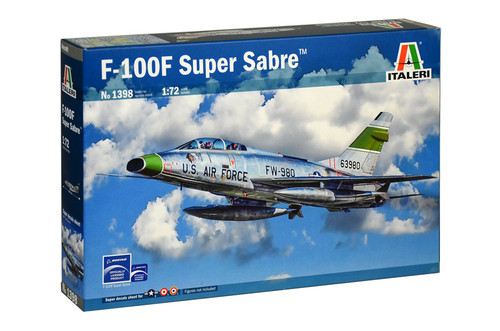 1/72 F-100F SUPER SABRE - ITA1398 1/72 F-100F SUPER SABRE - ITA1398