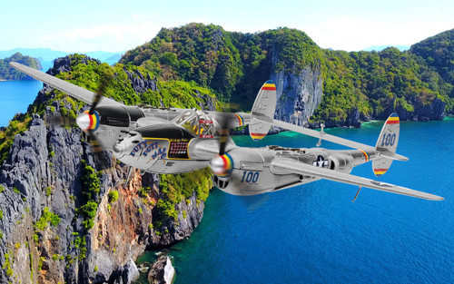 1/72 Lockheed P-38L Lightning, 'Putt Putt Maru', 1945 - AA36617 1/72 Lockheed P-38L Lightning, 'Putt Putt Maru', 1945 - AA36617