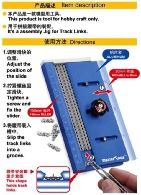 TRACK MAKER ASSEMBLY JIG FOR TRACK LINKS - 9967