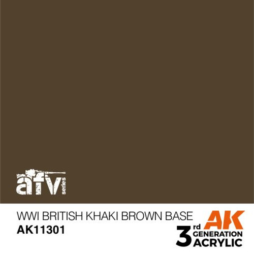 3G AFV 301 - WWI British Kh Brown Base 3G AFV 301 - WWI British Kh Brown Base