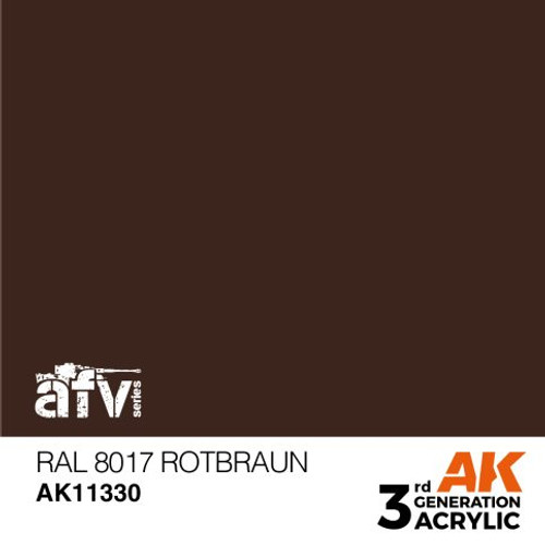 3G AFV 330 - RAL 8017 Rotbraun 3G AFV 330 - RAL 8017 Rotbraun
