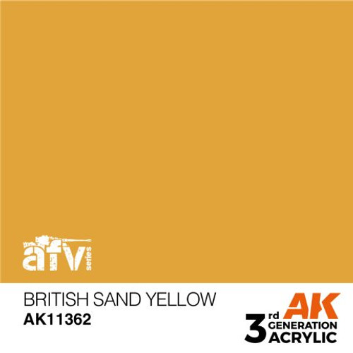 3G AFV 362 - British Sand Yellow 3G AFV 362 - British Sand Yellow