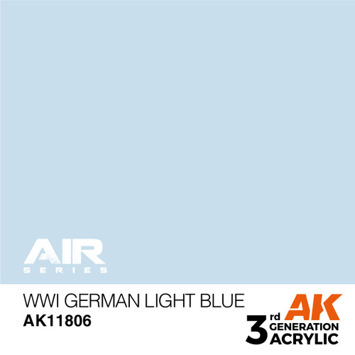 3G Air 006 - WWI German Light Blue - AK11806 3G Air 006 - WWI German Light Blue - AK11806