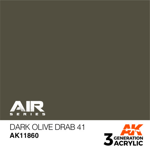 3G Air 060 - Dark Olive Drab 41 - AK11860 3G Air 060 - Dark Olive Drab 41 - AK11860