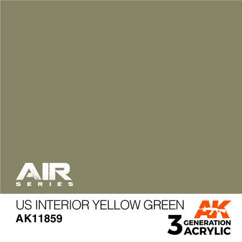 3G Air 059 - US Interior Yellow Green - AK11859 3G Air 059 - US Interior Yellow Green - AK11859