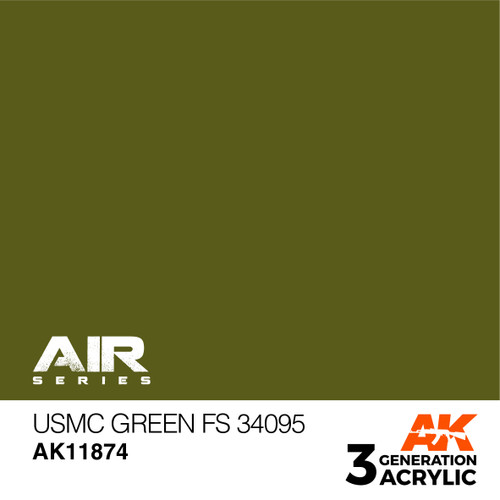 3G Air 074 - USMC Green FS 34095 - AK11874 3G Air 074 - USMC Green FS 34095 - AK11874