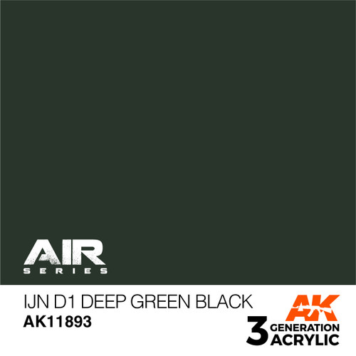 3G Air 093 - IJN D1 Deep Green Black - AK11893 3G Air 093 - IJN D1 Deep Green Black - AK11893