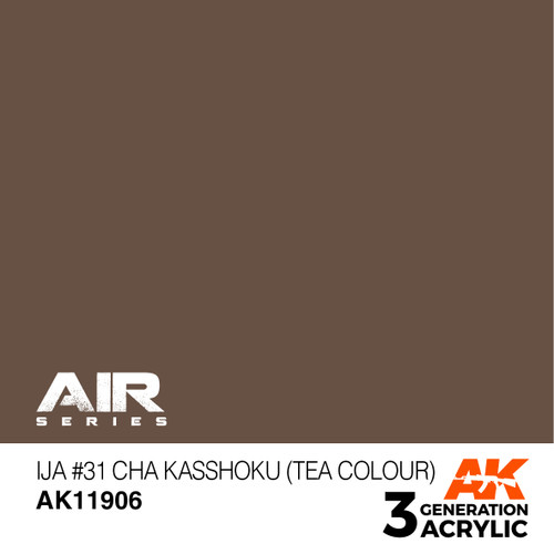 3G Air 106 - IJA #31 Cha Kasshoku (Tea Colour) - AK11906 3G Air 106 - IJA #31 Cha Kasshoku (Tea Colour) - AK11906