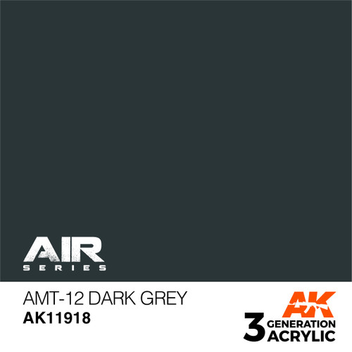 3G Air 118 - AMT-12 Dark Grey - AK11918 3G Air 118 - AMT-12 Dark Grey - AK11918