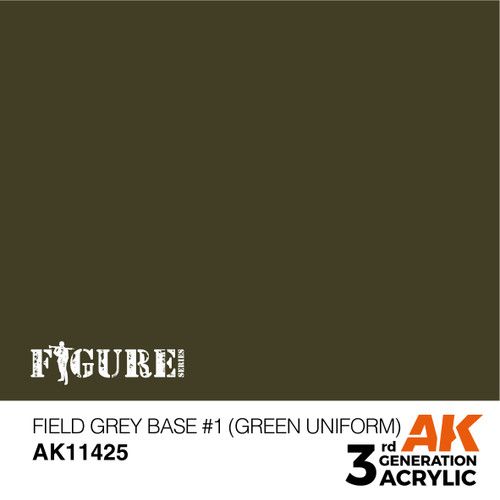 3G FIG 425 - Field Grey Base #1 (Green uniform) 3G FIG 425 - Field Grey Base #1 (Green uniform)