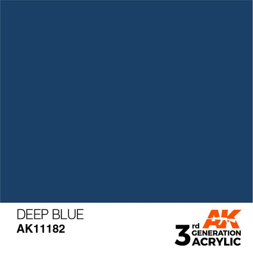 3G 182 -  Deep Blue - AK11182 3G 182 -  Deep Blue - AK11182