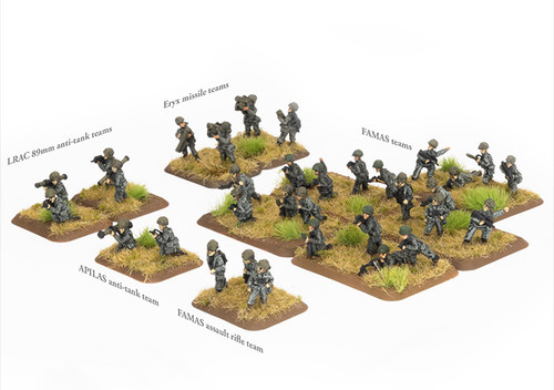 15mm French Infantry Platoon - TFR712 15mm French Infantry Platoon - TFR712