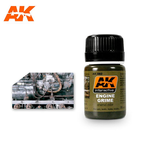 AK082 - Enamel Effects: Engine Grime AK082 - Enamel Effects: Engine Grime