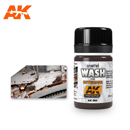 AK093 - Enamel Wash: Interior Wash AK093 - Enamel Wash: Interior Wash