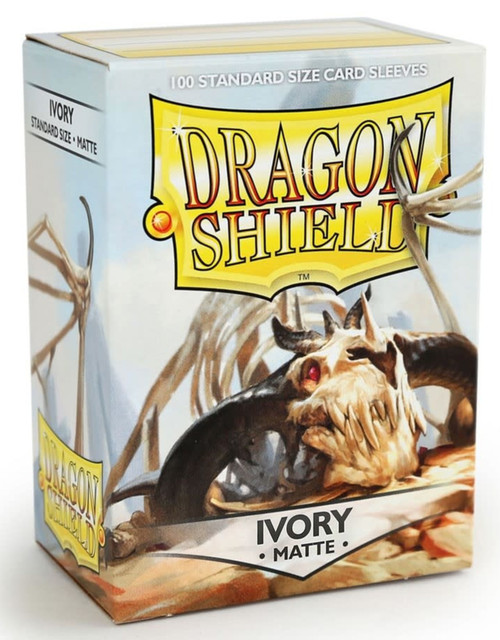 Dragon Shield: (100) Matte Ivory