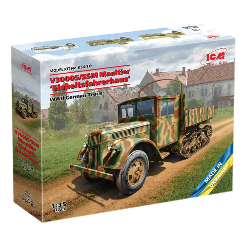 1/35 V300S/SSM Maultier 'Einheisfahrerhaus' WWII German Truck 35410 1/35 V300S/SSM Maultier 'Einheisfahrerhaus' WWII German Truck 35410
