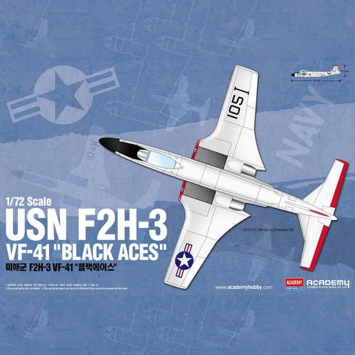 1/72 F2H-3 VF-41 "BLACK ACES" USN - 12548